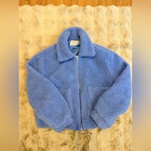 Angel Kiss Cozy Blue Puffer Jacket